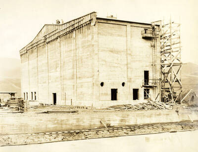 The almost complete fuel house.