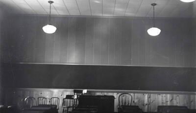 Interior of new classroom.