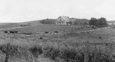 Hearing before the Board of Equalization, Moscow, July 28, 1913. 24 views of land with legal description and assessment of each parcel. E1/2 1-38-6W; Frank Slater land assessed at $58.75 per acre, improvements $2200.00.