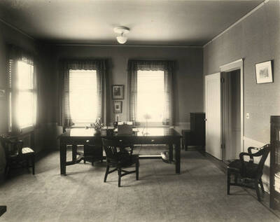 Interior of A. W. Laird's office.