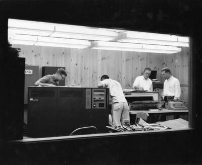 Physical installation of the Potlatch Forests, Inc., 1710 process control system took slightly more than two weeks from August 22 to September 11. The equipment was placed in a specially constructed air-conditioned room adjacent to paper machine number one at the Potlatch, Lewiston, Idaho, mill.