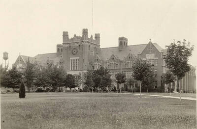 The University of Idaho administrative building.