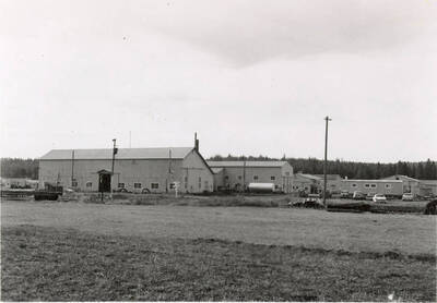 The repair shops at the Bovill mill.
