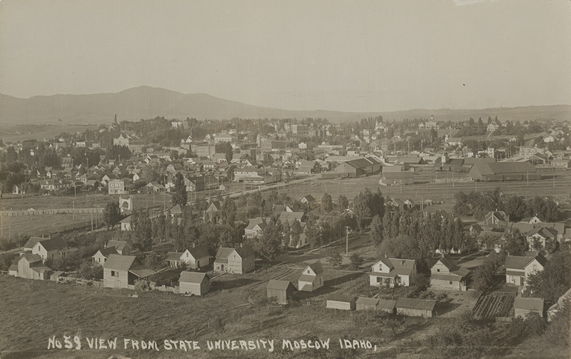 View from State University, Moscow, Idaho. No. 59.