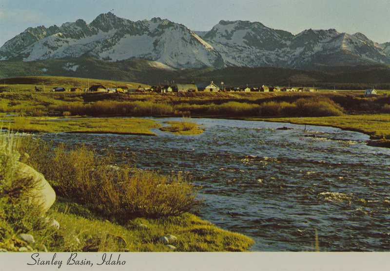 Stanley, Idaho, in the Stanley Basin. IC-14.