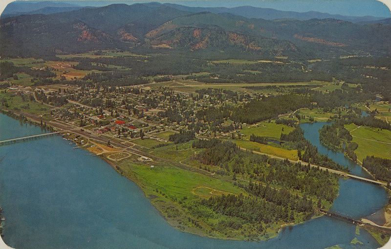 Postcard of Priest River, Idaho.