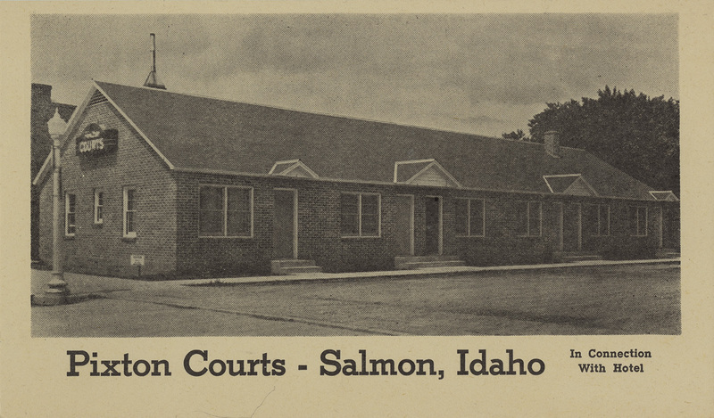 Pixton Courts. Salmon, Idaho