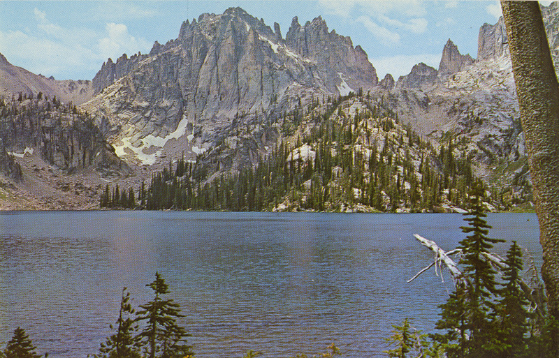 Baron Lake and Monte Verita (Mt. Of Truth). Boise National Forest