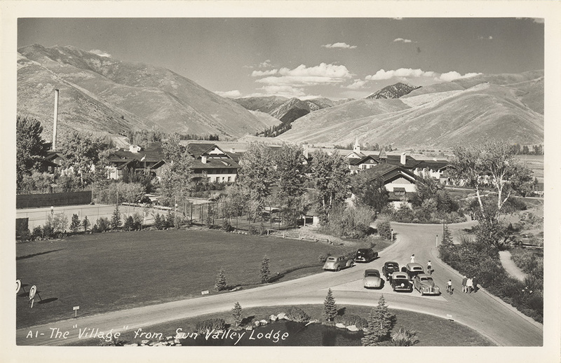 Village" from Sun Valley Lodge