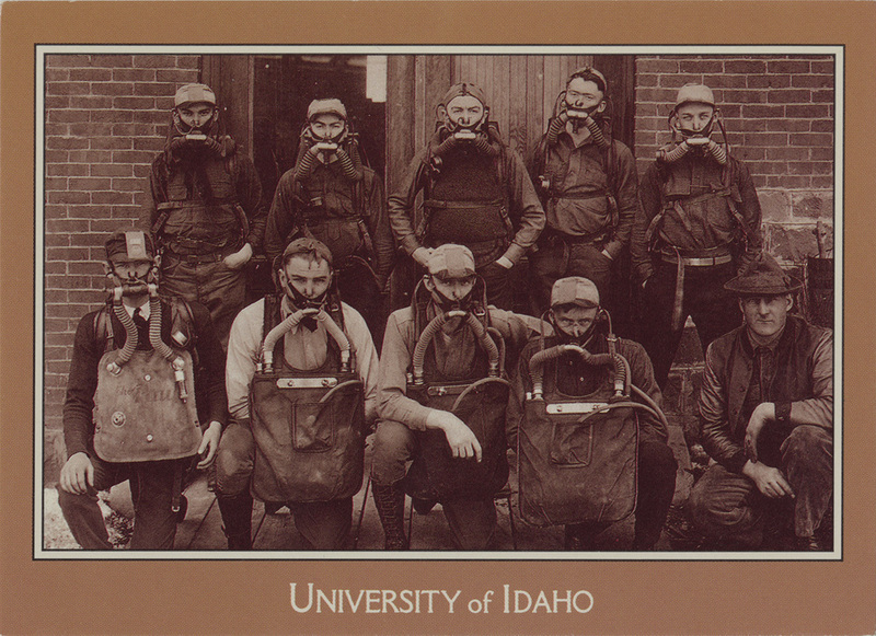 Mine rescue class. University of Idaho.
