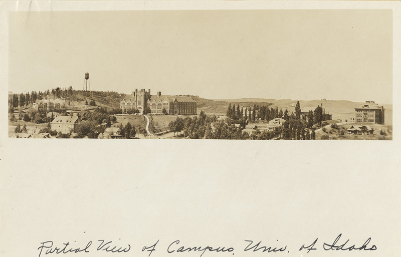 Postcard of the University of Idaho in Moscow, Idaho. Donor: Bancroft Library Archives