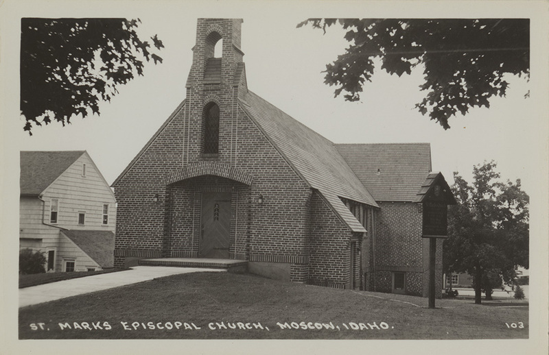 Postcard of Mark's Episcopal Church in Moscow, Idaho.