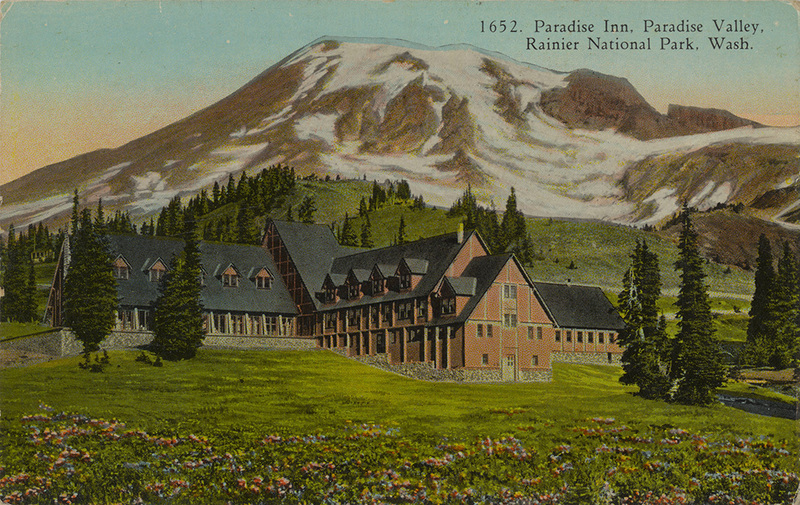 Paradise Inn, Paradise Valley, Rainier National Park, Washington
