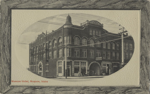 Postcard of the Moscow Hotel in Moscow, Idaho.