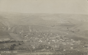 Postcard is of Lapwai, Idaho, formerly Fort Lapwai.