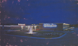 Postcard of the Holiday Inn in Twin Falls, Idaho.