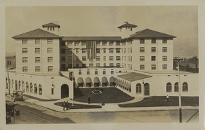 Postcard of a hotel in Lewiston, Idaho.