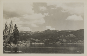 Postcard of Payette Lake near McCall, Idaho.