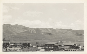 Postcard of the Sun Valley Resort in Sun Valley, Idaho.