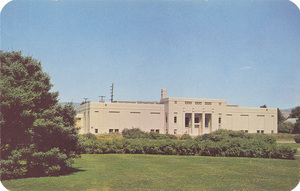Postcard is a photograph of the Idaho State Historical Museum in Julia Davis Park, Boise, Idaho.  | Idaho State Historical Museum, located in Julia Davis Park, Boise, Idaho. All historical possessions and antiques of the "Gem State" are housed here.