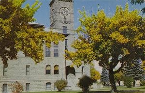 Postcard of the Baker County Courthouse in Baker City, Oregon.  | Baker County Court House, Baker, Oregon.