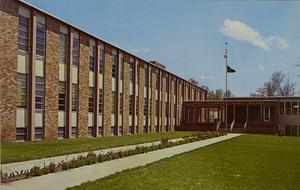 Postcard of the Lake County Courthouse in Lakeview, Oregon.  | Lake County Court House at Lakeview, Oregon.