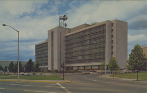 Postcard of a Federal Building in Portland, Oregon, now the Bonneville Power Administration building.  | New Federal Building in near downtown Portland, Oregon, also houses the Bonneville Power Administration.