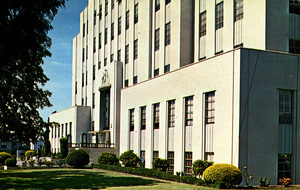 Postcard of the Clark County Courthouse in Vancouver, Washington. | Clark County Court House, Vancouver, Washington.