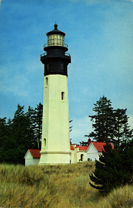 Postcard of the Grays Harbor Lighthouse in Westport, Washington. | Westport Lighthouse, Westport, Washington.