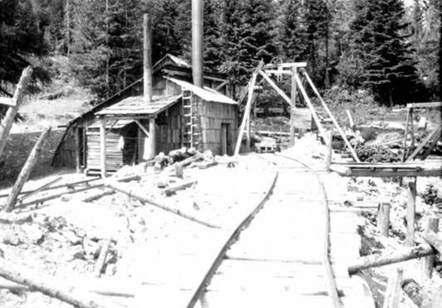 Woodrat Mine at Priest Lake, Idaho. Donated by Mike Winslow through Priest Lake Museum.