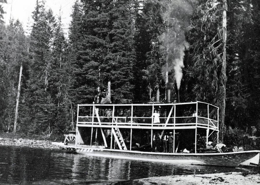 Steamboat Banshee. Donated by Marjorie (Paul) Roberts through Priest Lake Museum.