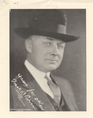 Autographed Portrait of Frank B. Robinson