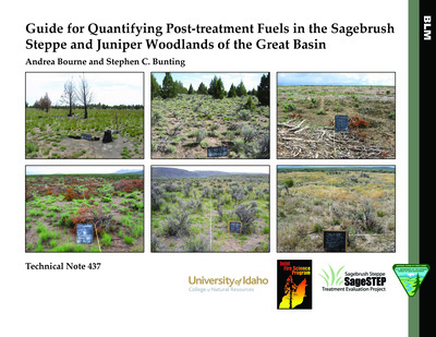 Field Guide by Andrea Stebleton et al. concerning Fire, Rangeland Management, Monitoring and other subjects