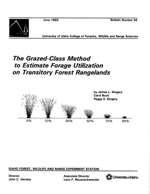 Technical Guide by James Kingery et al. concerning Grazing, Monitoring, Rangeland Management and other subjects