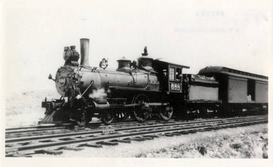 Northern Pacific Engine 688, a brother of 684.