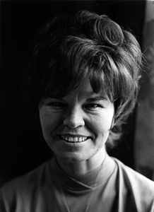 Photograph of Brenda Fay Lewis smiling at the camera.