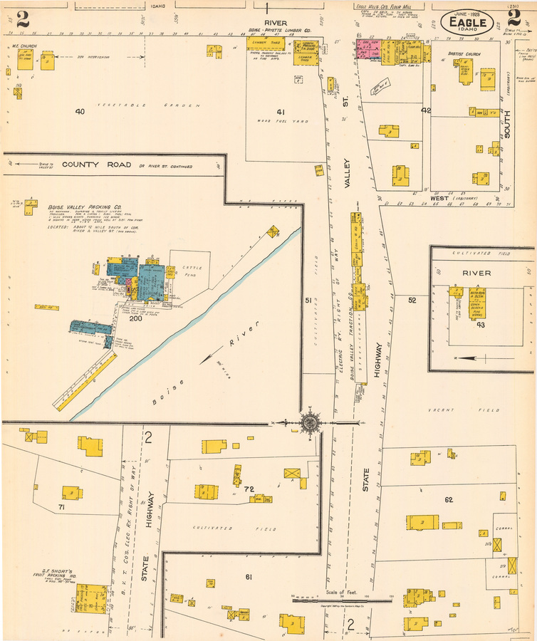 Sanborn Fire Insurance Map from Eagle