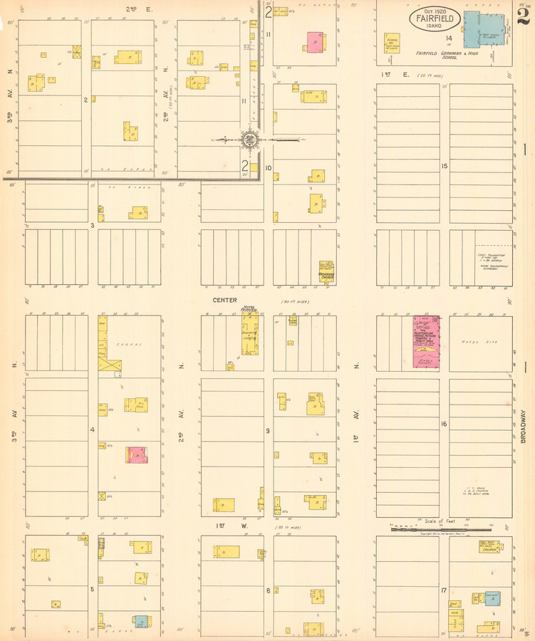 Sanborn Fire Insurance Map from Fairfield