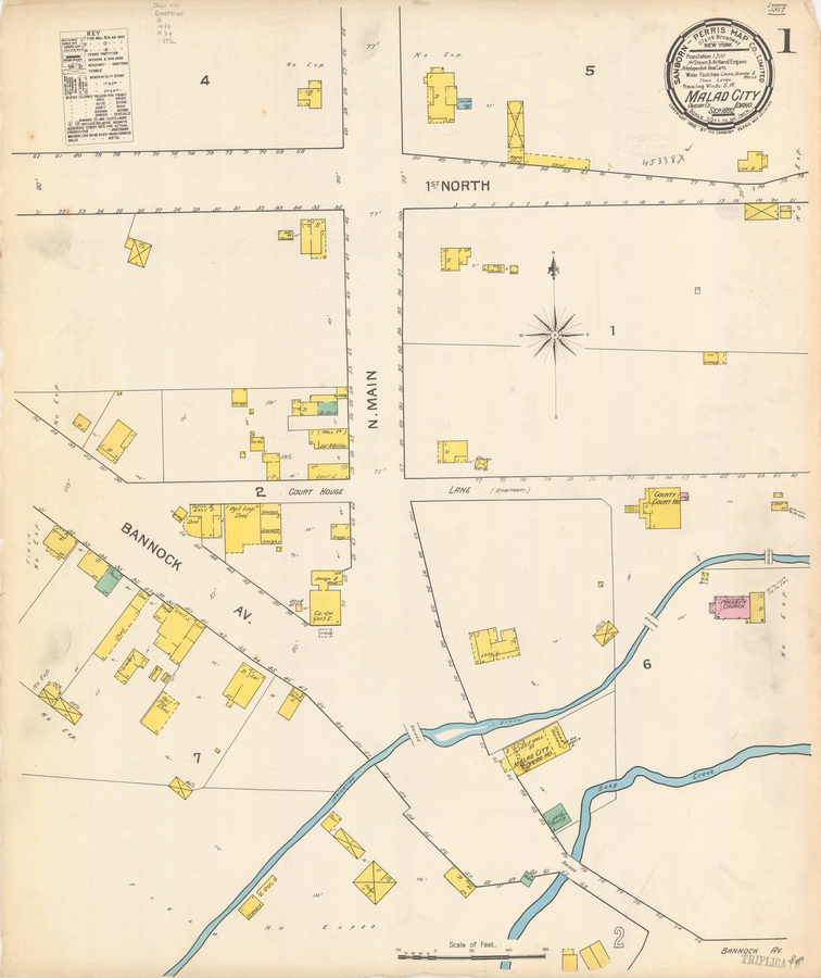 Sanborn Fire Insurance Map from Maladcity