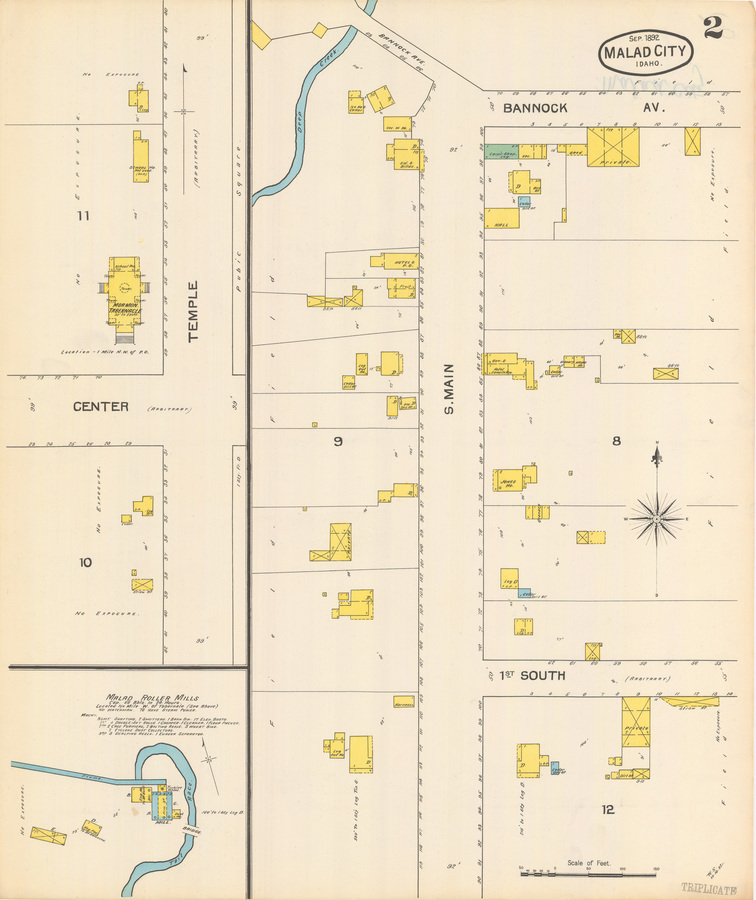 Sanborn Fire Insurance Map from Maladcity