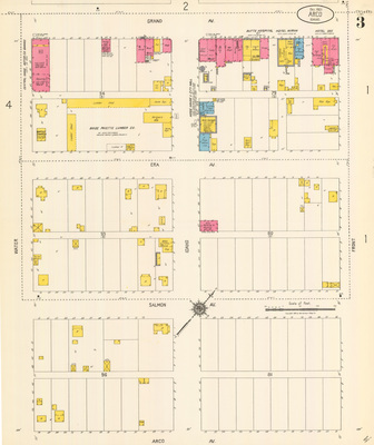 Sanborn Fire Insurance Map from Arco