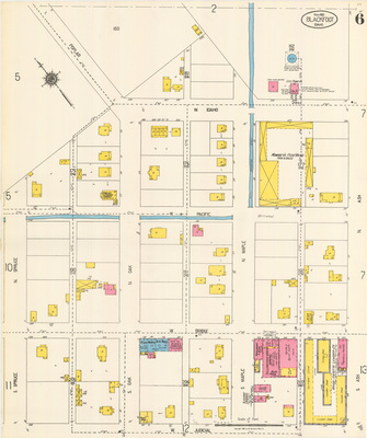 Sanborn Fire Insurance Map from Blackfoot