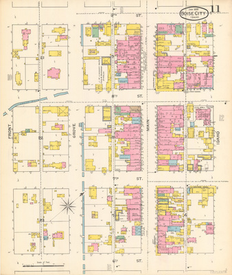 Sanborn Fire Insurance Map from Boise