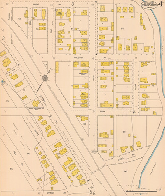 Sanborn Fire Insurance Map from Bonners Ferry