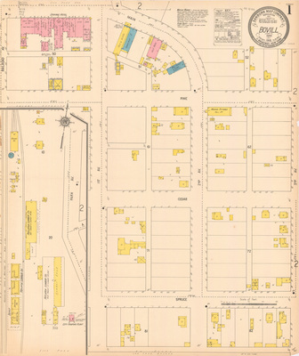 Sanborn Fire Insurance Map from Bovill