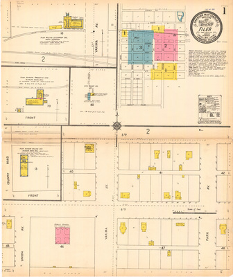 Sanborn Fire Insurance Map from Filer