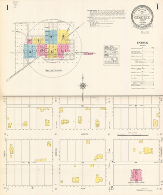 Sanborn Fire Insurance Map from Genesee