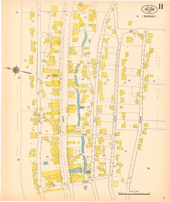 Sanborn Fire Insurance Map from Kellogg