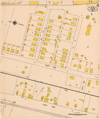 Sanborn Fire Insurance Map from Laclede