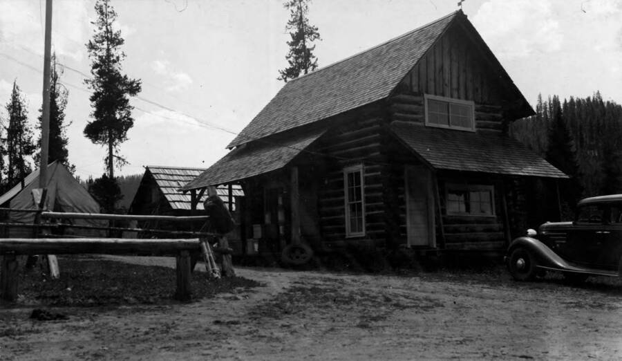 Red River Ranger Station, Nez Perce National Forest, Built 1920, Photographer Unknown, 1935-07-18